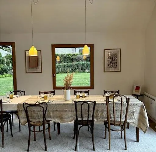 度假居 Superbe Longere Percheronne Renovee Prepotin